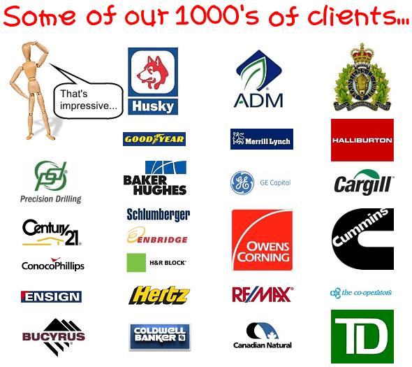 SOME OF THE PENCILNECK'S GOLD ACCESS CLUB CLIENTS